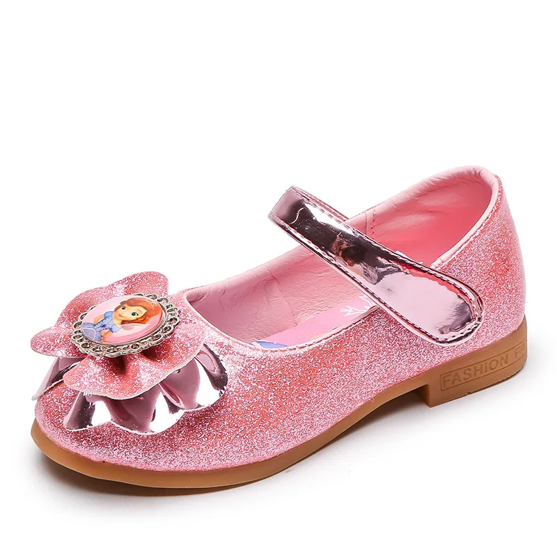

girls Sophia Casual Shoes Princess Baby Girl Leather Shoes Wedding Party Infantil Chaussure shoes