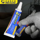 Паяльная паста MECHANIC TF350 15 мл BGA, паяльная паста без очистки, флюс, не содержит свинца, антиоксидантное сварочное масло BGA ремонтный инструмент