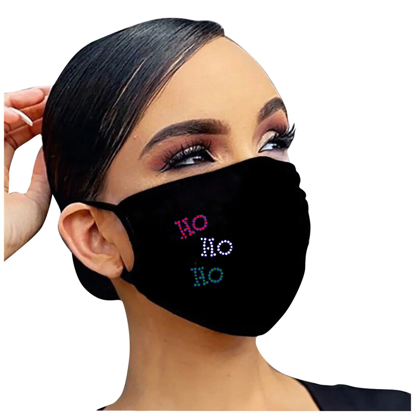 

1pc Elk Cartoon Print Mouth Masks For Protection Face Mask Washable Earloop Mask Masque Comfortable Mascarilla Reutilizable