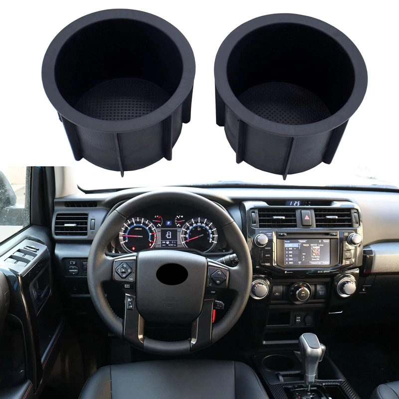 

Вставки для подстаканника центральной консоли автомобиля для Toyota 4runner 2010-2020 66991-35030