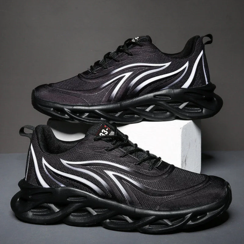 

2020 Spring and summer new blade male refractory running shoes breathable casual fashion comfortable increase tide shoes