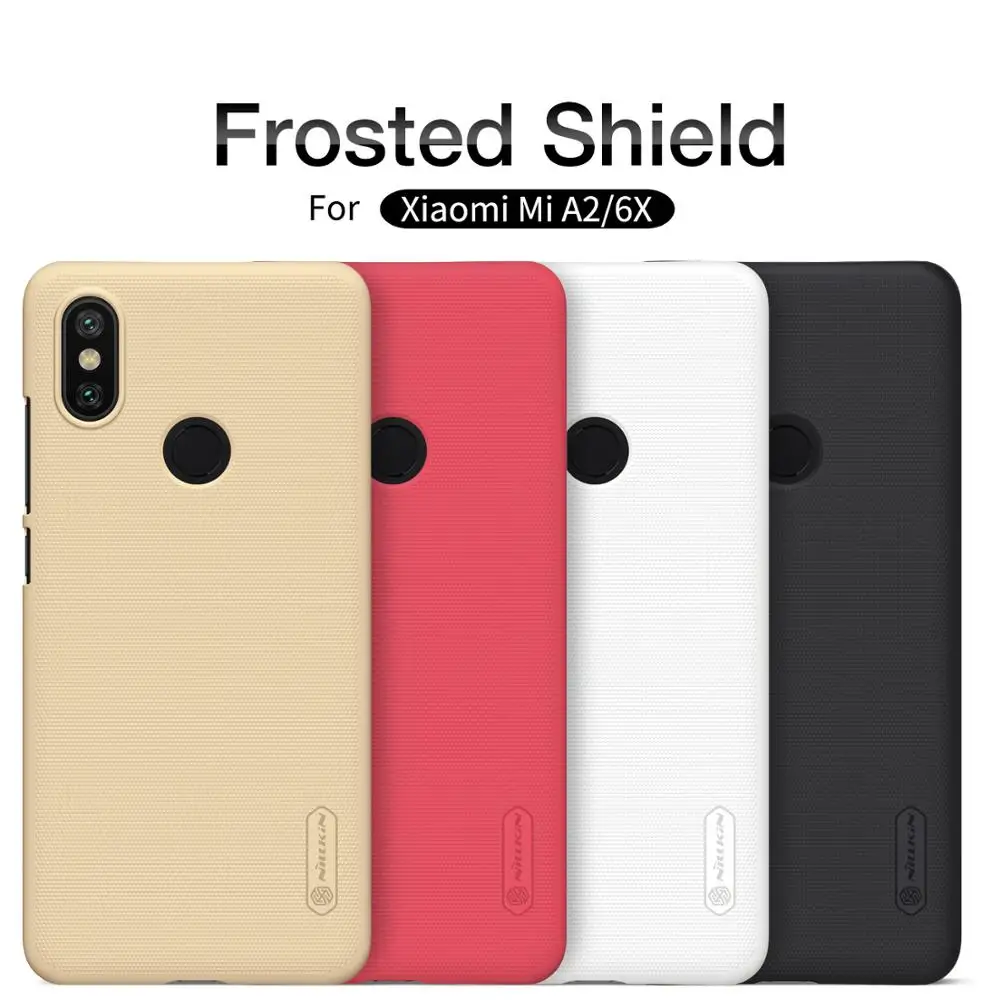 Для Xiaomi mi A3 чехол Nillkin Матовый Жесткий чехол для Xiaomi Mi A1 A2 A3 MiA1 MiA2 MiA3 Mi 5X 6X CC9E