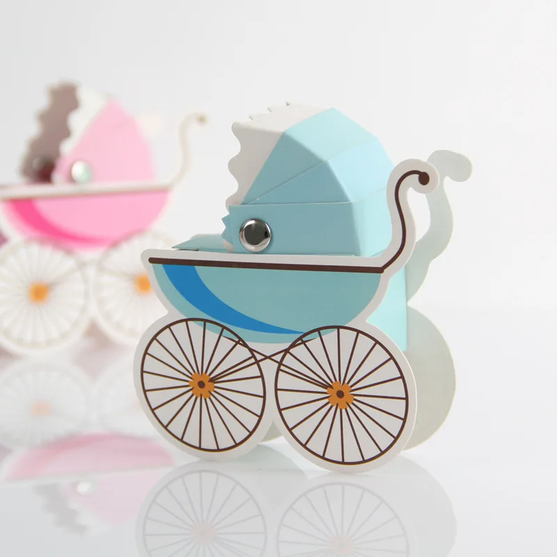 Свадебная детская коляска коробка для детской коляски розового и синего цвета на