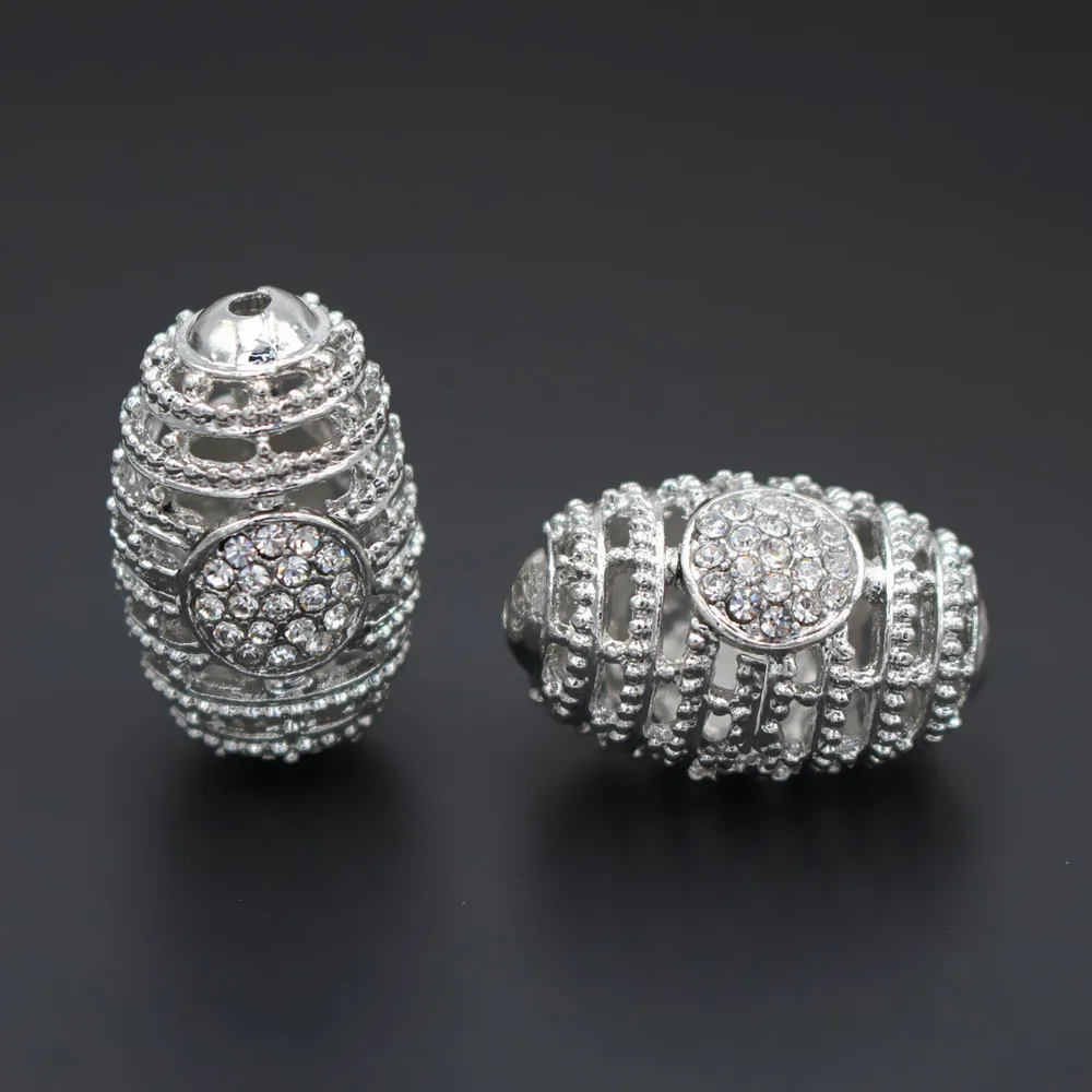 

10 шт. модные африканские бусины с кристаллами, бусины-разделители, нигерийские бусины для бисероплетения, бусины-талисманы для свадебного комплекта, фурнитура для изготовления ювелирных изделий