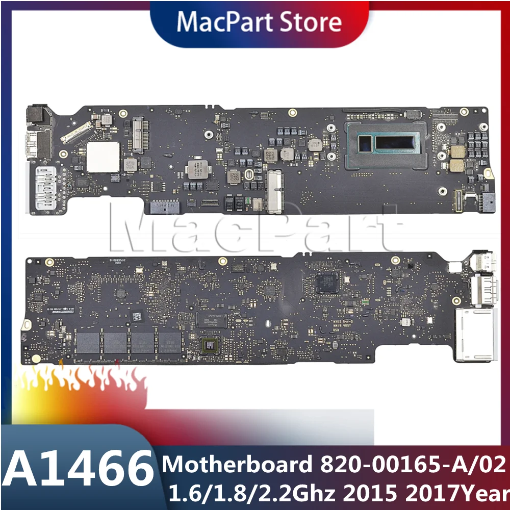 Материнская плата для MacBook Air 13 &quotA1466 1 6/1 8/2 2 ГГц 4 ГБ 8 Core i5 i7 логическая 820-00165-A