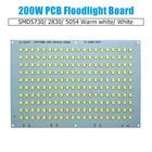 Светодиодный светильник PCB, 200 Вт, 100% полномощный, SMD505428355730, алюминиевый основание, светодиодный светильник, источник для заливающего света, светодиодный светильник