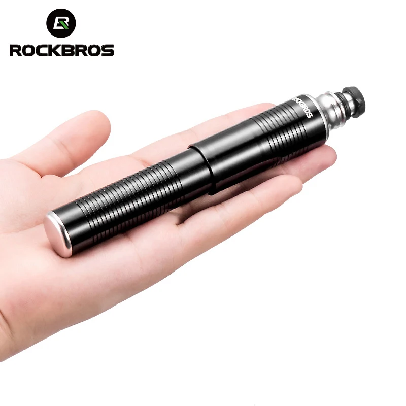 Насос велосипедный ROCKBROS компактный портативный из алюминиевого сплава 110 фунтов