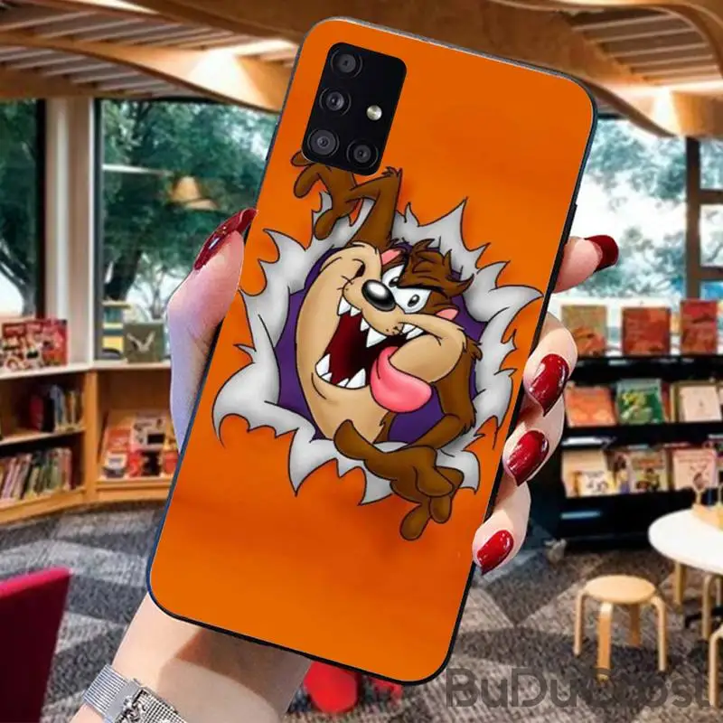 

Looney Tunes Tasmanian Devil Taz Phone Case For Samsung Galaxy A50 A70 A71 A51 A30S A50S A20S A30 A40 A6 A8 A7 Plus 2018 A2 Core