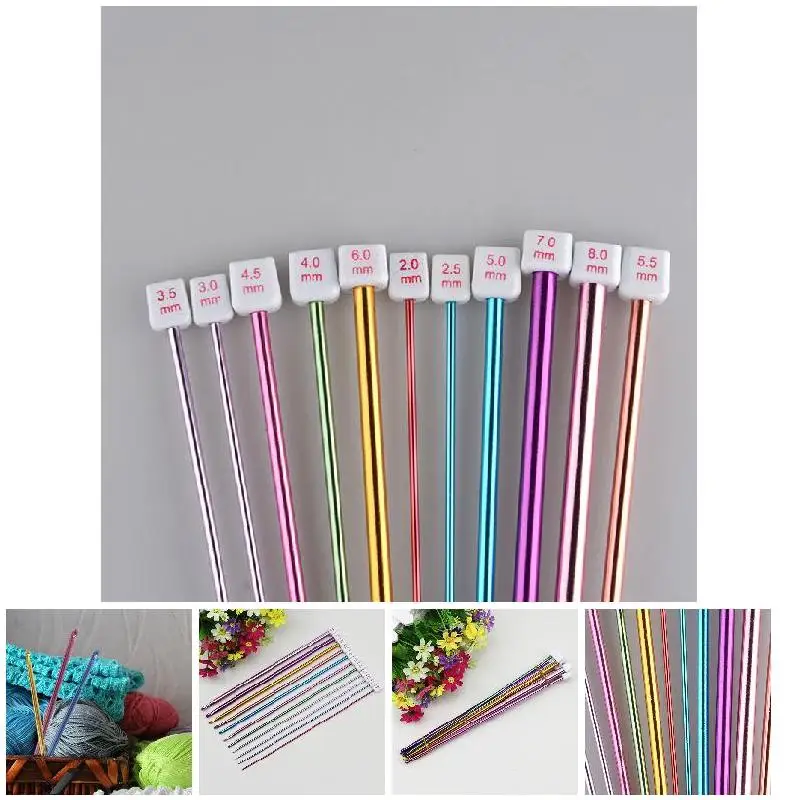 

Набор игл для вязания, 11 шт./компл., инструменты для игл