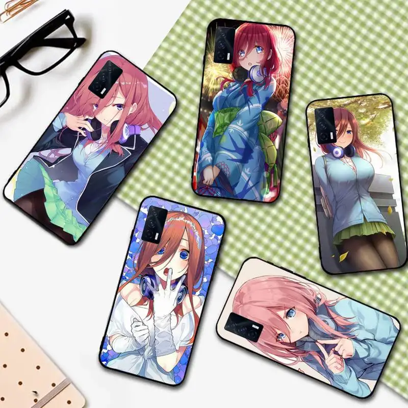 

Miku Nakano 5Toubun No Hanayome Anime Phone Case for redmi 5 5A 6PRO 6A S20 4X 7 7A 8 8A 4X 9 9A K20 K30 PRO PLUS Fundas cover
