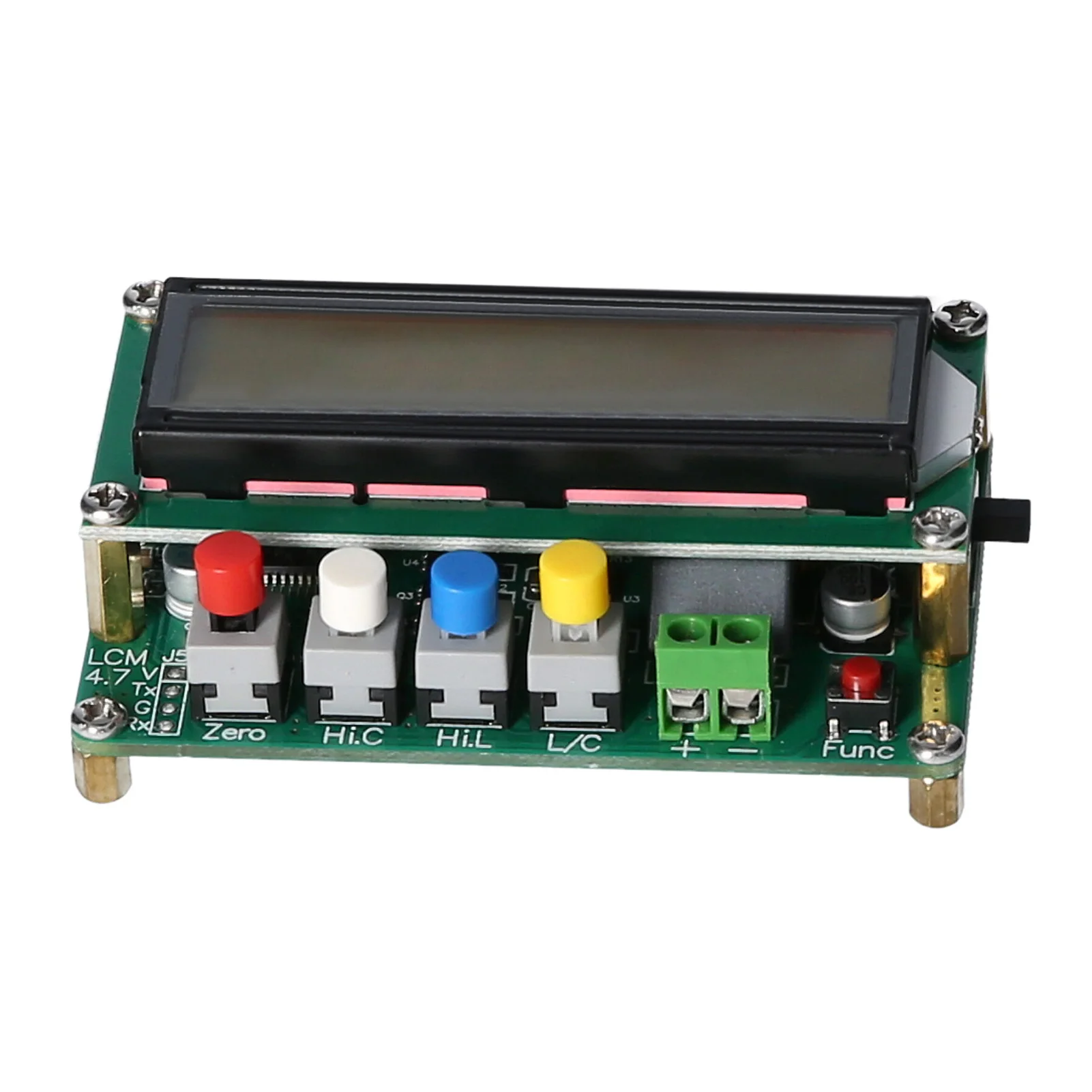 LC100-A Digital LCD Capacitance Meter High Precision Inductance L C 1pF-100mF 1uH-100H，with Test Clip | Инструменты