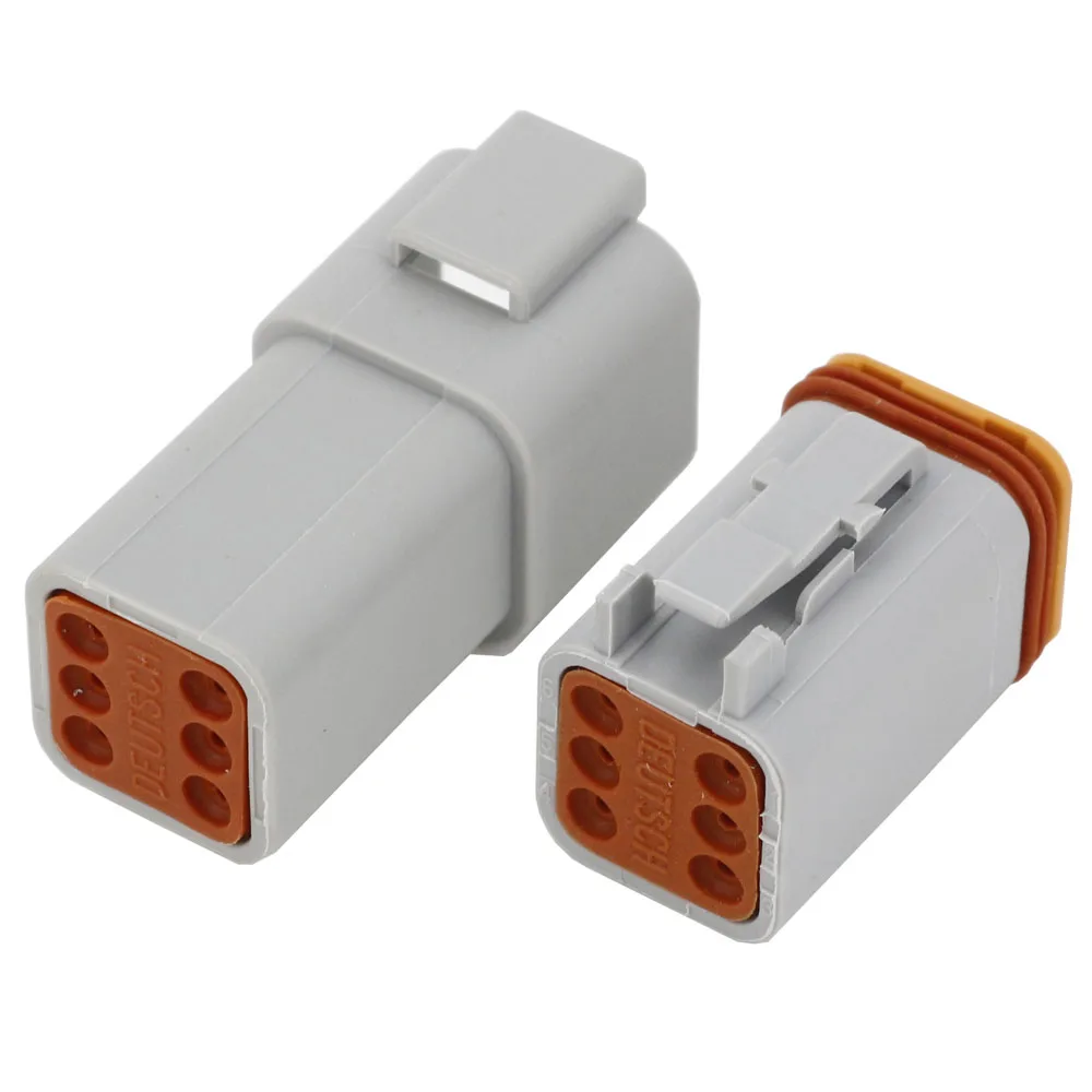 5 комплектов 6 Pin DJ3061Y 1.6 11/21 DT разъемы DT04 6P DT06 6S автомобильный водонепроницаемый