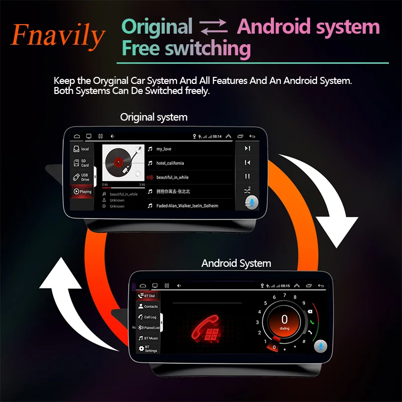 저렴한 Fnavily 안드로이드 10 자동차 라디오 BMW X5 E70 X6 E71 CCC 멀티미디어 네비게이션 라디오 스테레오 무선 CarPlay GPS 와이파이 5G 10.25