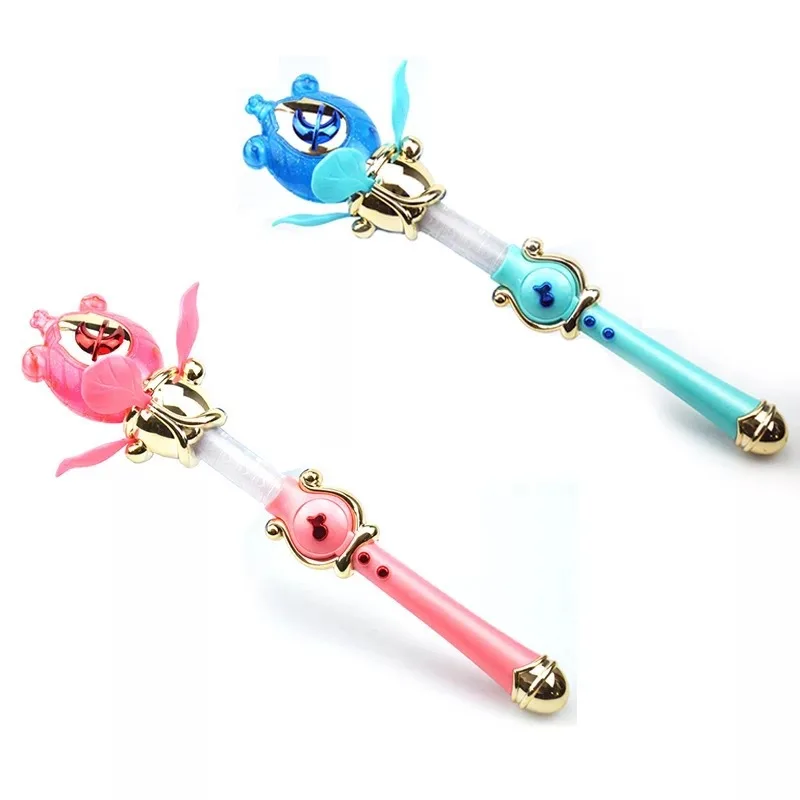 Экшн фигурки в виде розовой Луны для косплея футляр карт волшебная палочка