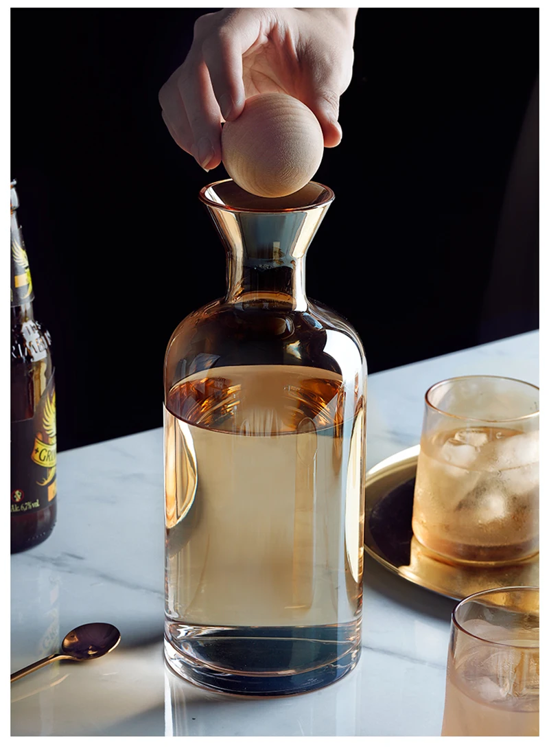 Стеклянный фоточайник My Water Pots необычный чайник холодной воды 1200 мл 1400 с