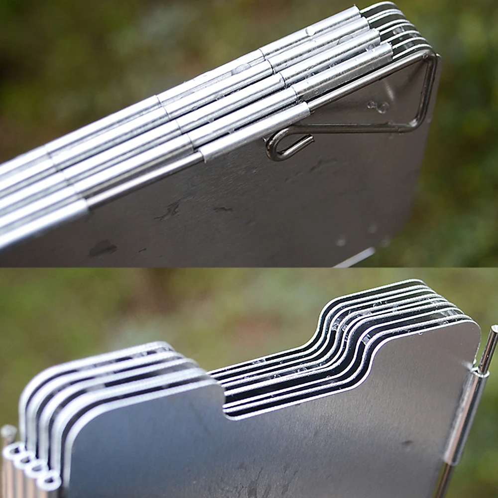 Газовая плита защита от ветра экран складной Открытый Кемпинг Плита Ветер щит