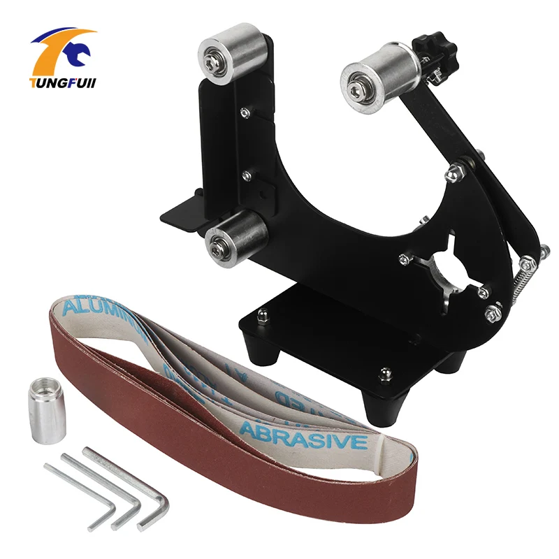 Шлифовальная лента адаптер Электрический Железный угловой шлифовальный станок