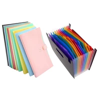 plastic expanding file folders accordion document organizer 5 pocket a4 letter size for school and office 12 pockets expanding