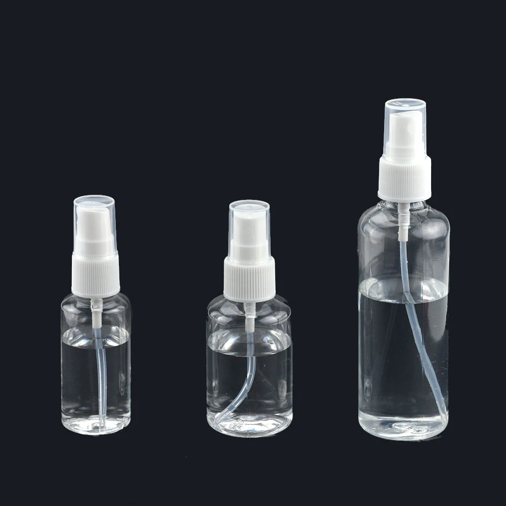 1 шт. прозрачную упаковочную пленку с бутылка распылитель 30 мл/50 мл/75 мл/100 мл