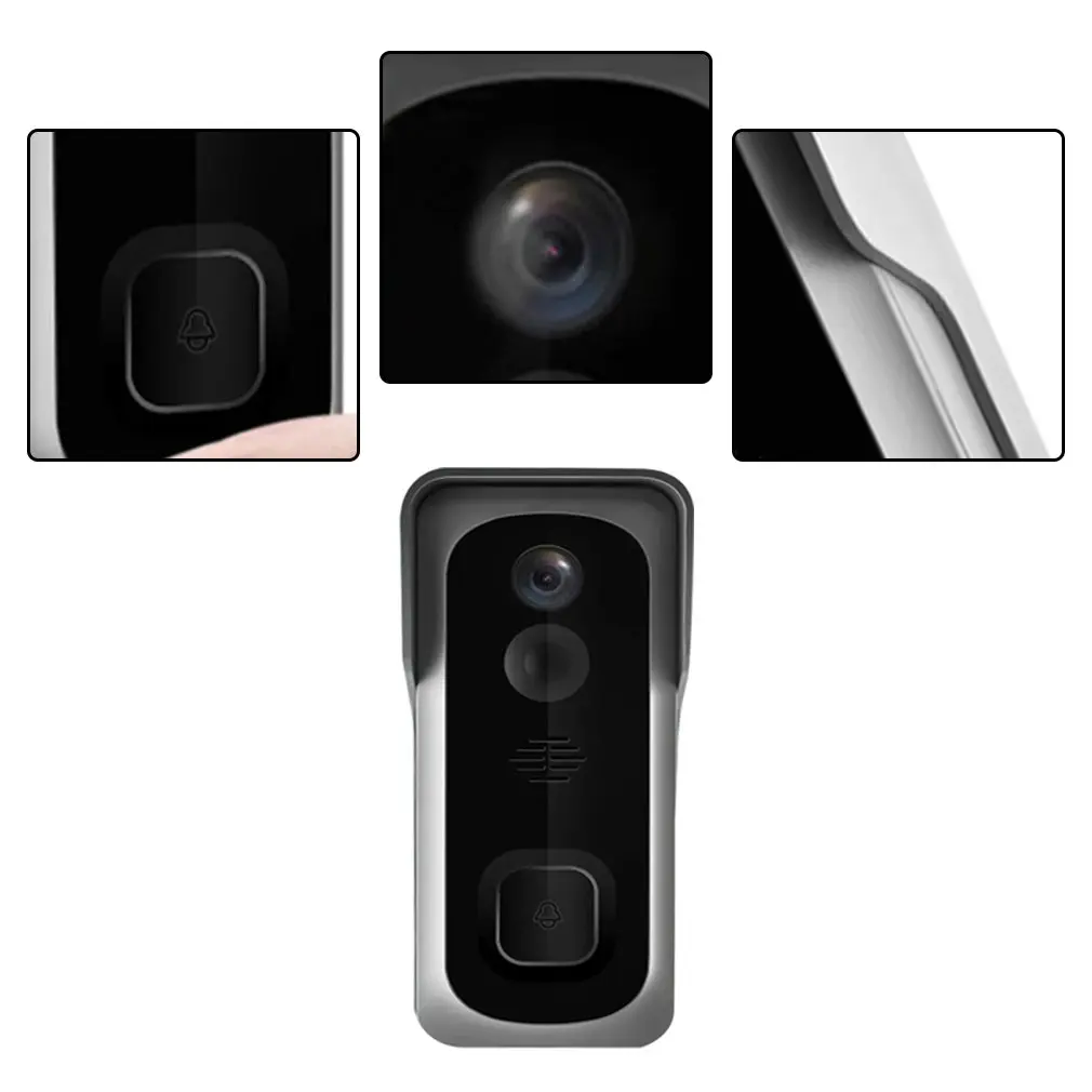 

WiFi Doorbell Camera Waterproof 1080P HD Video Door Bell Motion Detector Smart Wireless Doorbell with Camera Night Vision