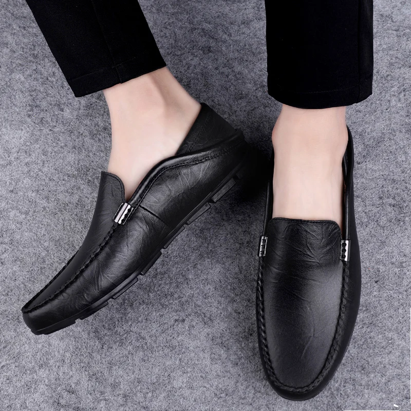 

Men Casual Sport Shoes Shoes Men Casual Leisure Fashion Sneakers Black Loafers For Mens Leather Hot Man Sale Men's Male Shoe
