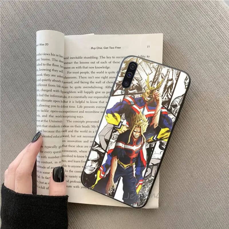 

My Hero Deku Bakugou Boku No Hero Phone Case For Samsung galaxy S note 7 8 9 10 20 fe edge A 6 10 20 30 50 51 70 lite plus Soft