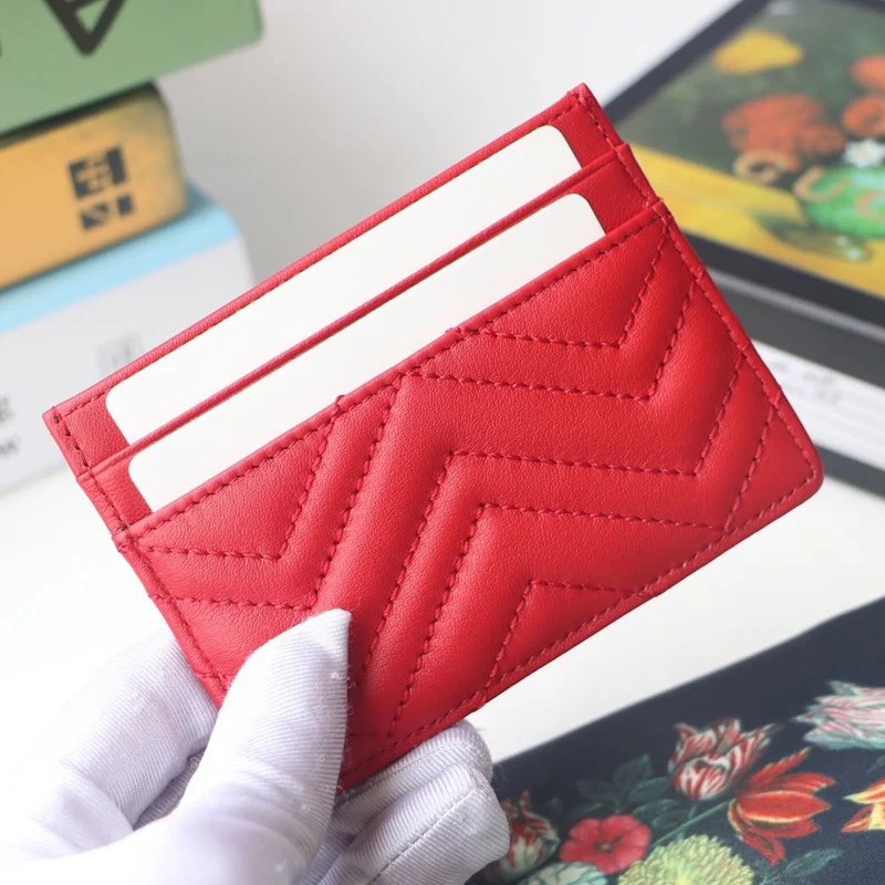 

Guqiwt brand new gurovi luxury fashion card package genuine leather top quality card package female wallet card free shipping