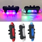 Велосипедсветильник, 5 светодиодов, с зарядкой по USB