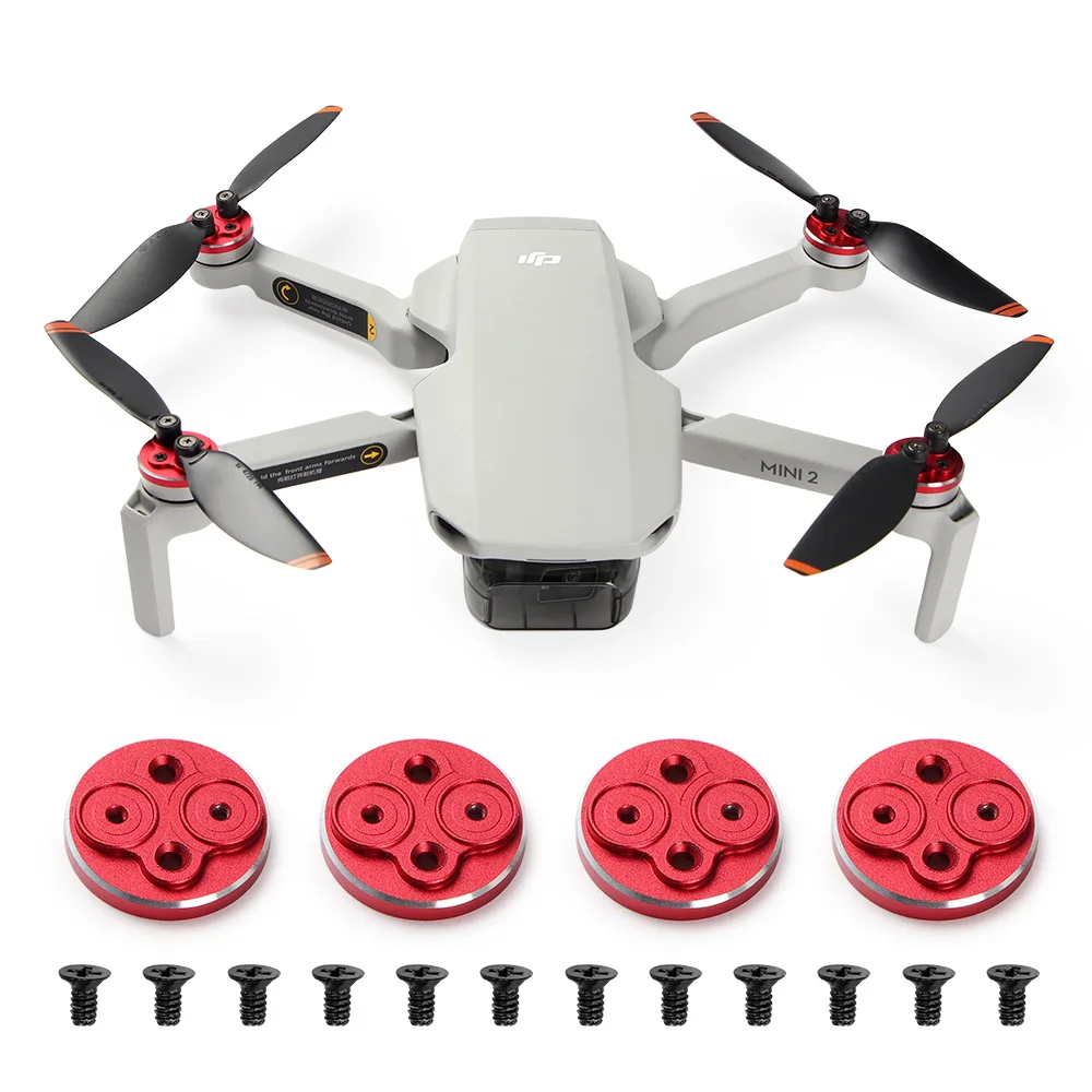 Обновленная крышка двигателя для DJI Mini 2 Защита от царапин пропеллеры алюминиевый