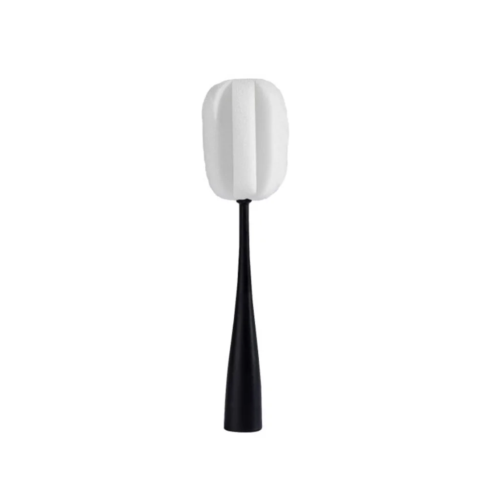 1PCS Strong Decontaminat Kitchen Cleaning Tool Sponge Brush For Wineglass Bottle Coffe Tea Glass Cup 5*23cm 35g Black White Grey | Дом и сад