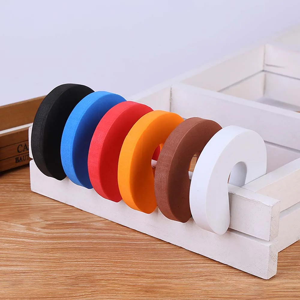 

6 Colors Foam Door Stopper Children Finger Pinch Protector Durable Kids Baby Safety Finger No Pinch Guards Gate Stopper