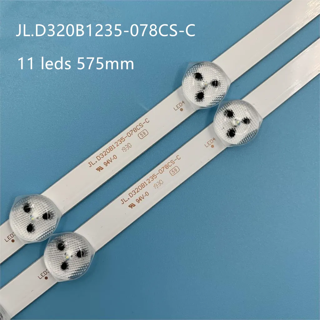 11 светодиодный S Подсветка полосы для TELEFUNKEN TE32182B29C10 32TLKD смарт 32XT3000DM баров