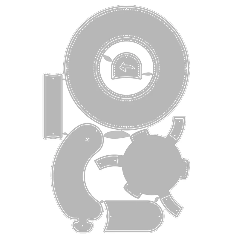 

2020 New Magic Iris Metal Cutting Dies and Circle Pop Up Frame Die Cut Scrapbooking For Crafts Card Making no Stamps Sets