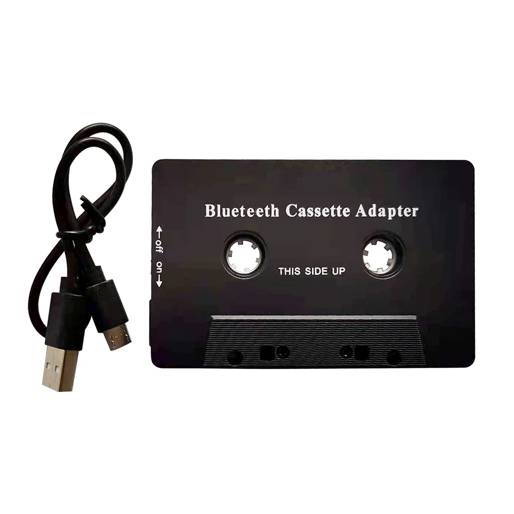 Universal Cassette Aux Stereo Music Adapter Car Tape Audio  5.0 MP3 Player Converter 3.5mm Jack Plug with Microphone