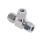 Соединительная муфта из нержавеющей стали 304, Соединительная труба стандартного тройника равного диаметра, Т-образная труба, соединение клапана