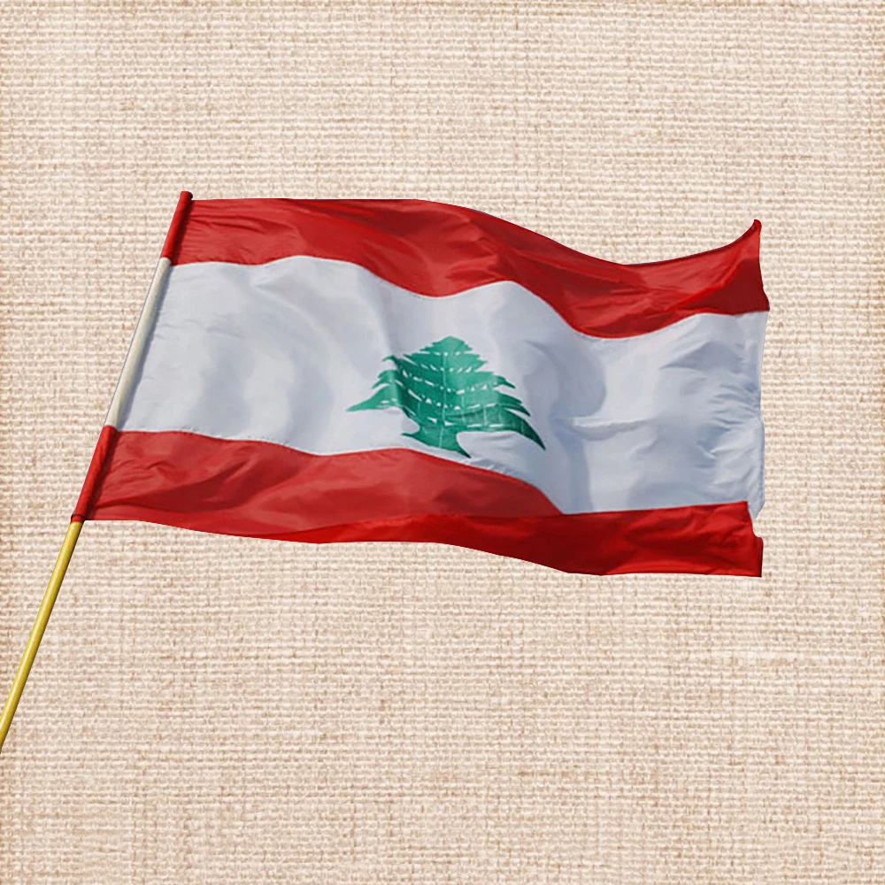 

Lychee Life Lebanon National Flags Party Banner Flags DIY Birthday Festival Decoration Accessiories
