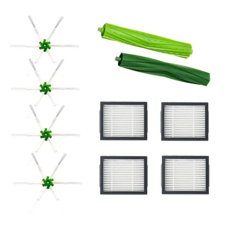 

Promotion!9 PCS Vacuum Cleaner Replacement Parts Hepa Filter Side Brush for IRobot Roomba E5 E6 I7 I7+ Vacuum Cleaner Accessorie