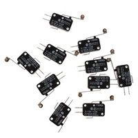 10 pcs micro limit switch long hinge roller lever arm snap action lot