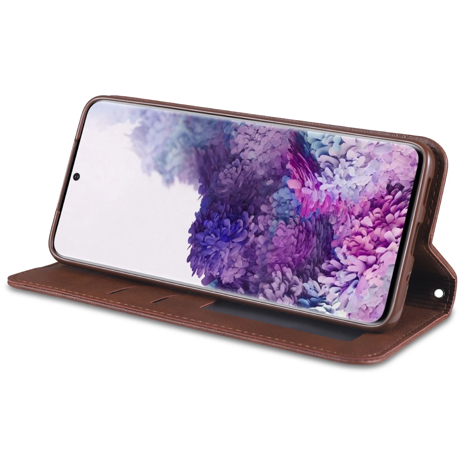 Чехол AZNS для Samsung Galaxy S20 S10 S9 S8 Plus Ultra 5G S10e чехол из искусственной кожи Магнитный