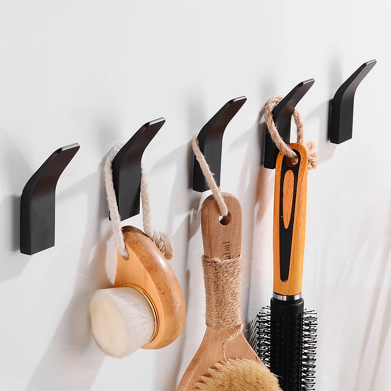 Крючки для халата самоклеящиеся крючки ванной комнаты настенные из нержавеющей