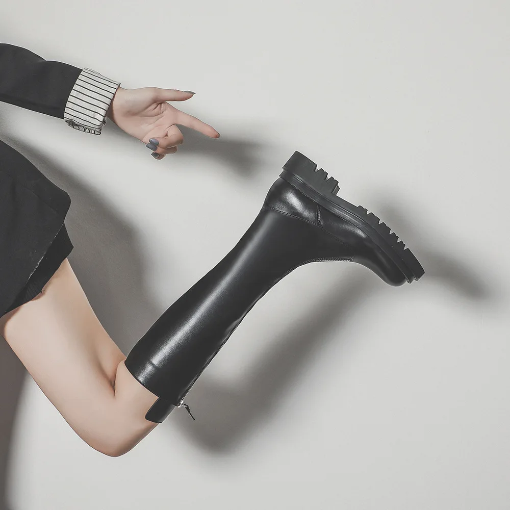 

Boots, Knights' boots, women's shoes, 2020 new autumn and winter boots, knee length boots, plush women's boots