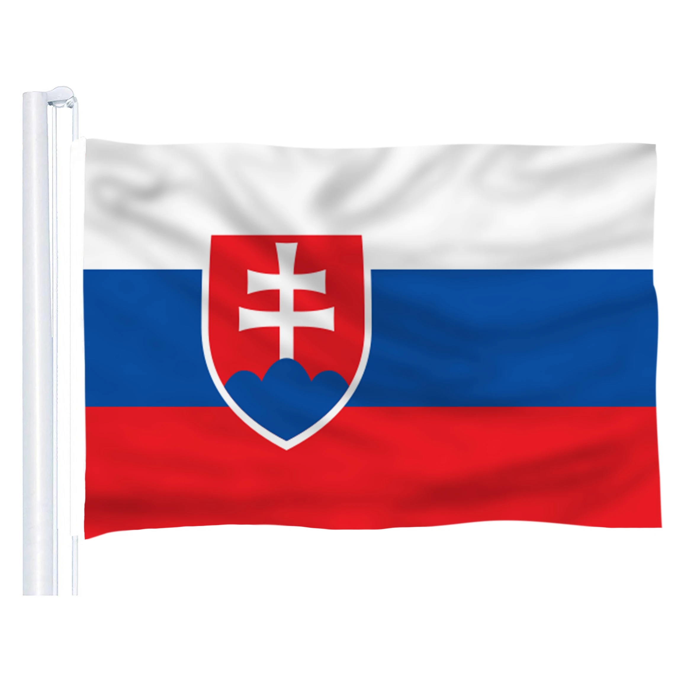 Флаг страны словакии DFLIVE 3x5 футов печатный полиэстер флаг 90x150 см словацкий