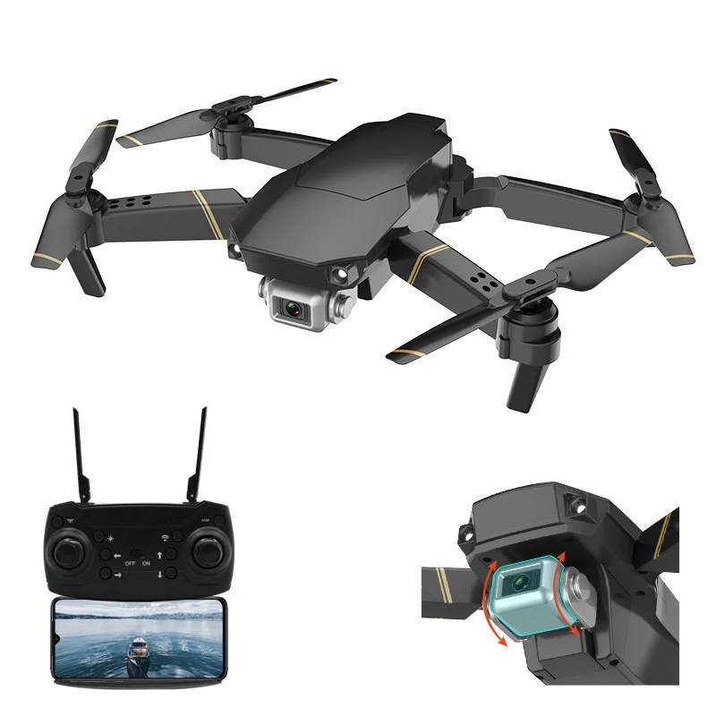 Радиоуправляемый Дрон с камерой HD 1080P FPV Wi-Fi удержание высоты беспилотник