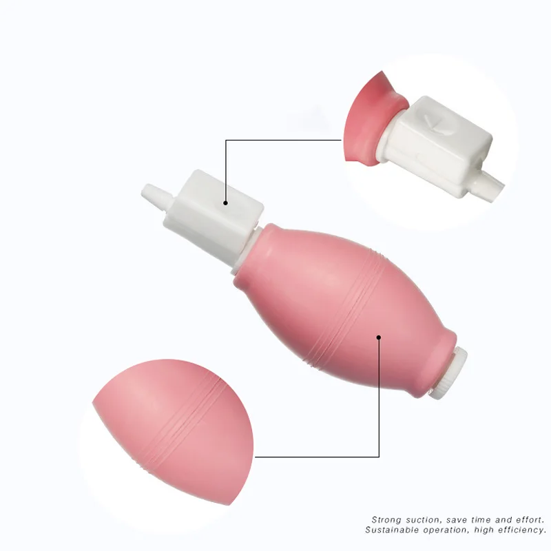 Ручной молокоотсос из пищевого полипропилена мощный для грудного вскармливания