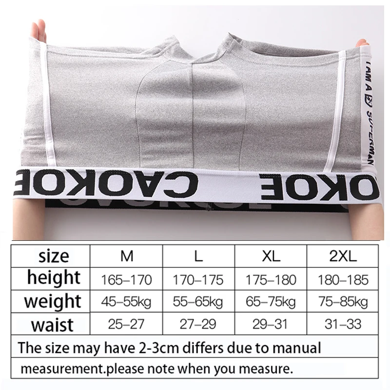 4pcs/Lot Men Underwear Boxer Elasticity Solid Shorts Brand Shorts Panties  Underpants Men Cotton Breathable  Shorts Men M-2XL