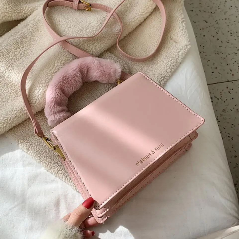 Элегантная женская плюшевая сумка 2019 модная Новая высококачественная