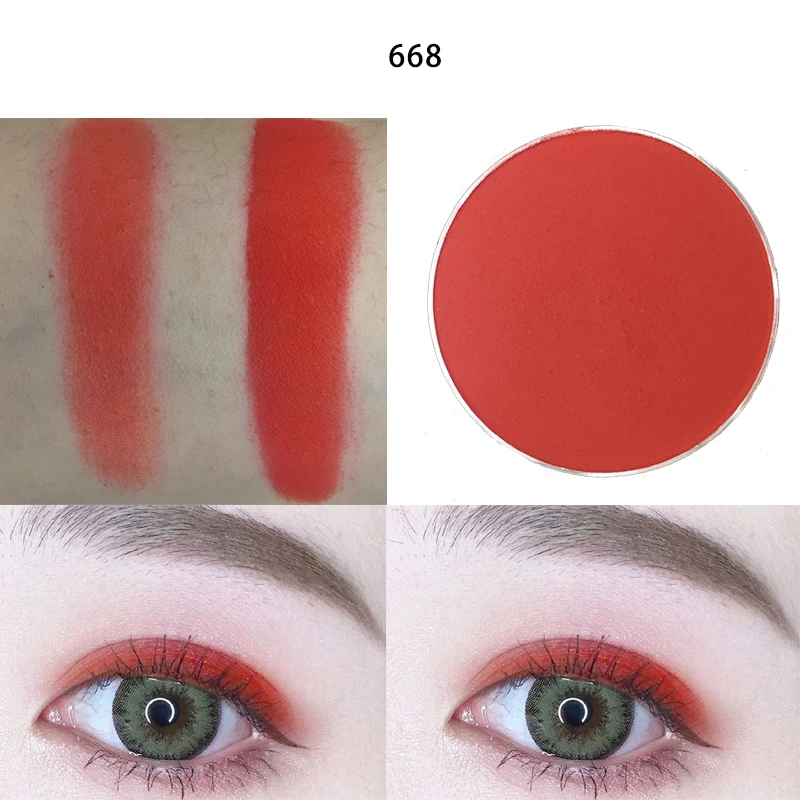 R &amp B оптовая продажа Красные Тени для век яркая косметика |