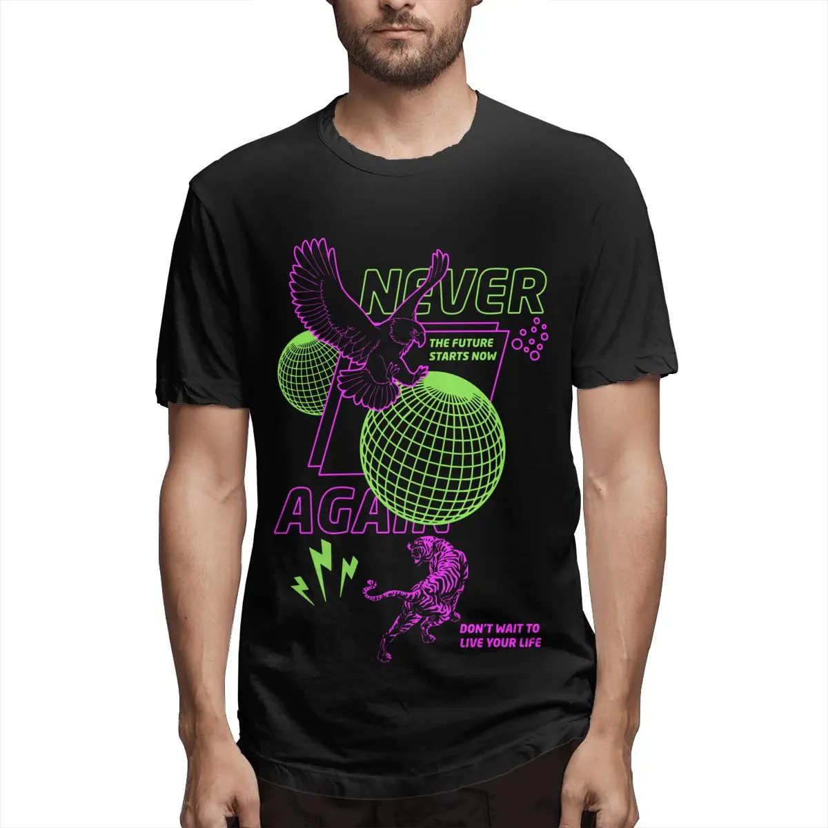 Никогда больше не Будущее Начинается в настоящее время 2021 Летняя мода новый