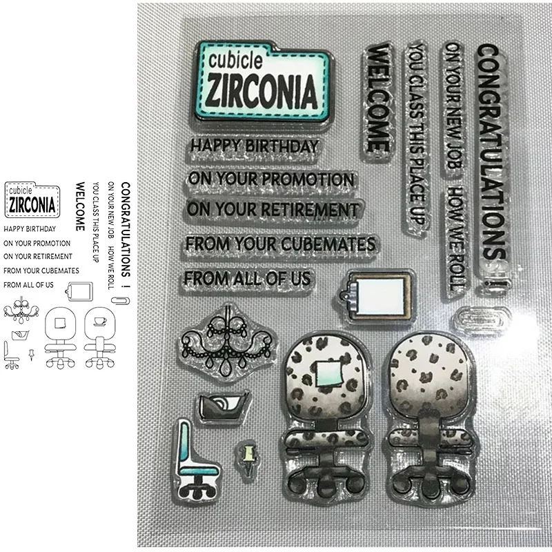 Силиконовые прозрачные штампы для скрапбукинга 2020|Штампики| |