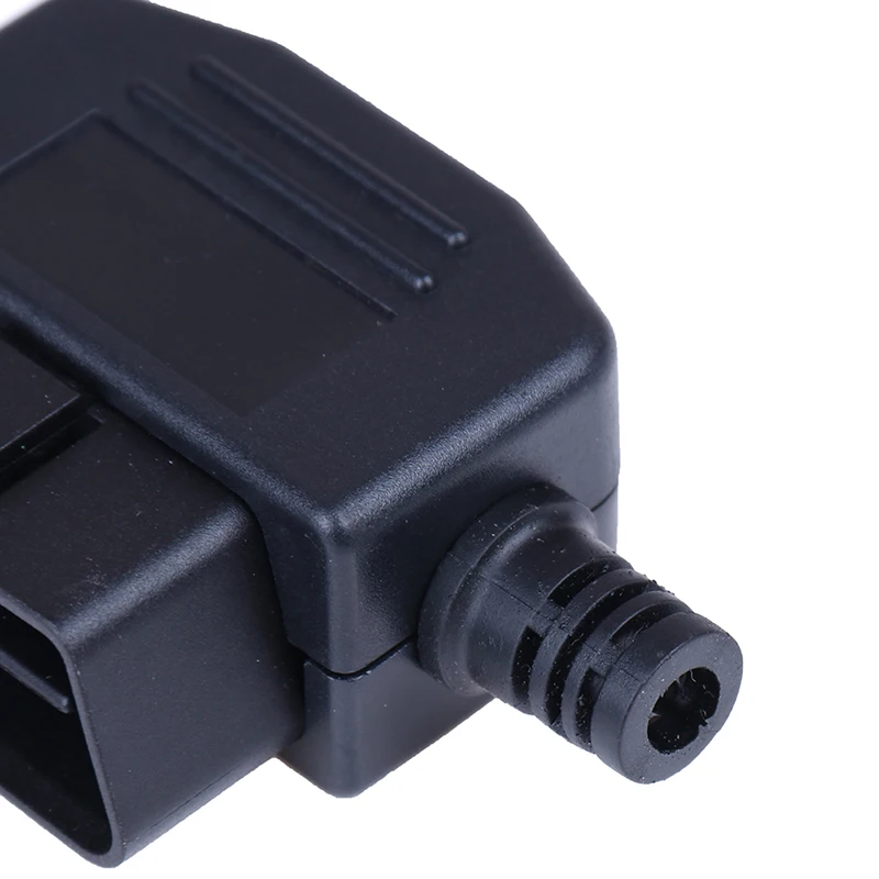 1 шт. OBD 2 16-контактный штекер Автомобильный Кабель проводные разъемы с оболочкой